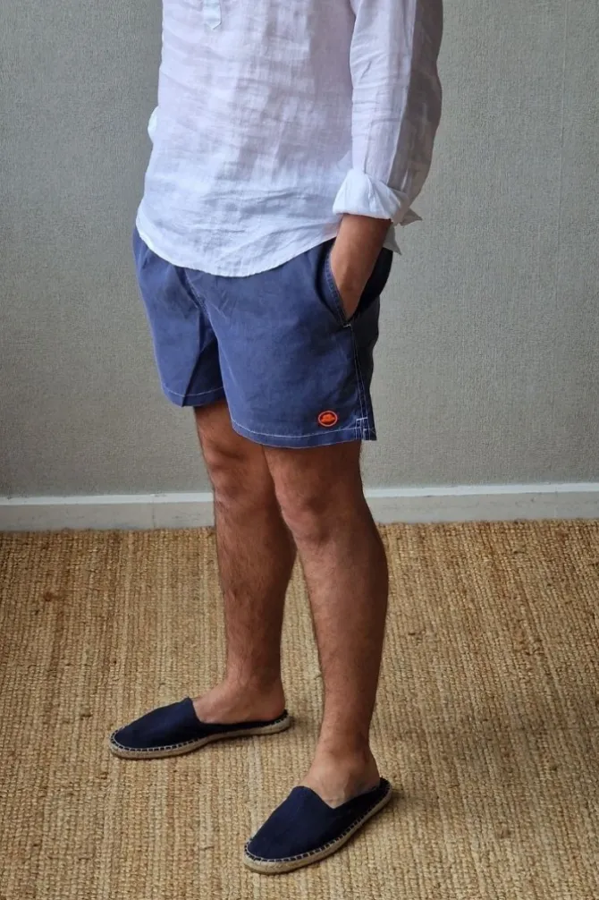 Bañador de hombre azul
