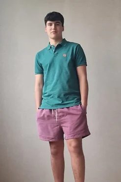 Bañador de hombre lila