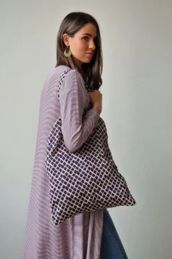 Bolsas para llevar en el bolso azul marino