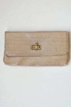 Bolso de fiesta plateado tipo sobre
