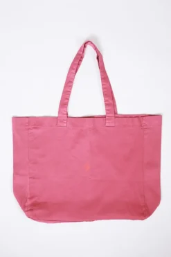 Bolso de loneta fucsia con opción de personalizarlo