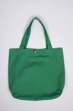 Bolso de loneta verde esmeralda con opción de personalizarlo