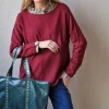 Bolso shopper tachuelas verde esmeralda