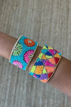 Brazalete ajustable multicolor