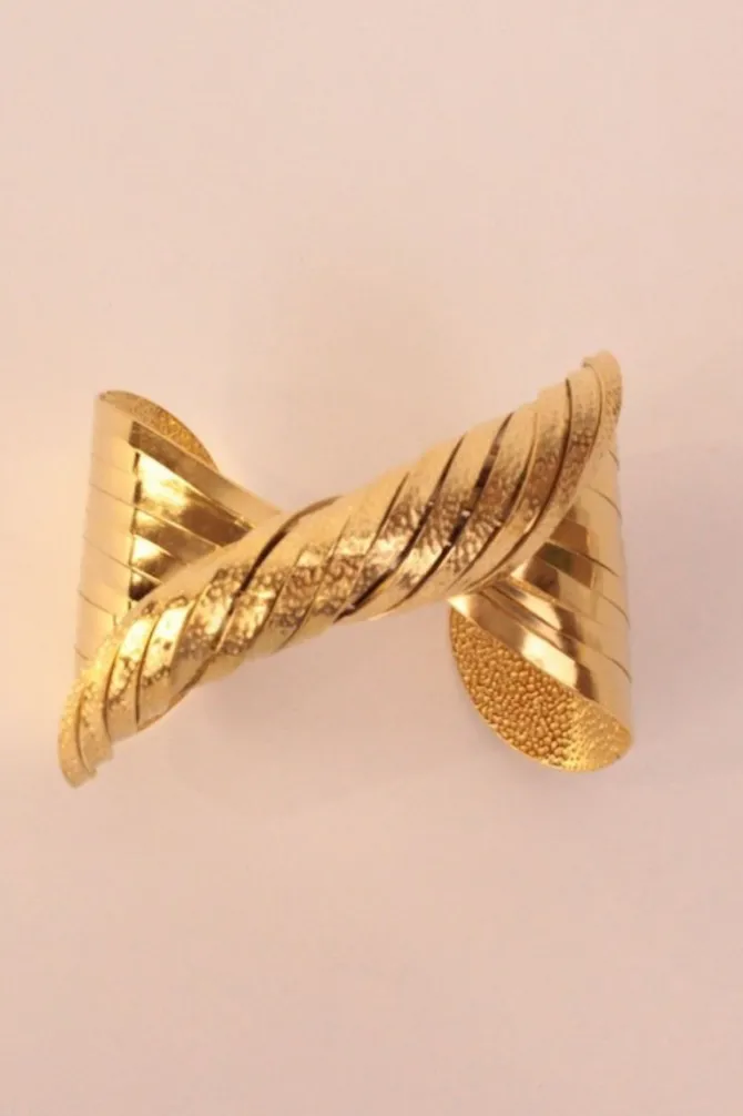 Brazalete rollo gold dorado