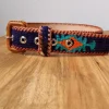 Cinturón unisex kilim azul marino