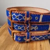 Cinturón unisex kilim azul