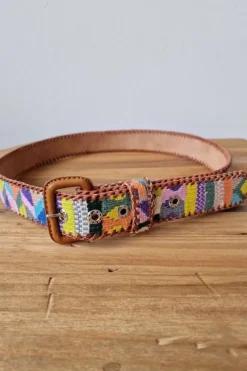 Cinturón unisex kilim multicolor