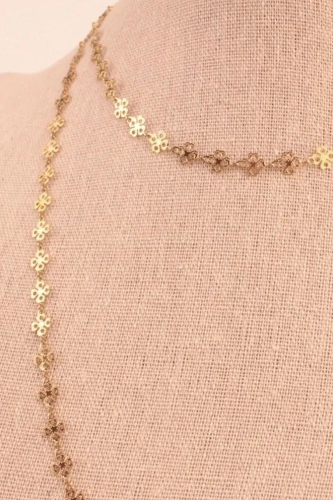 copy of collar largo de flores