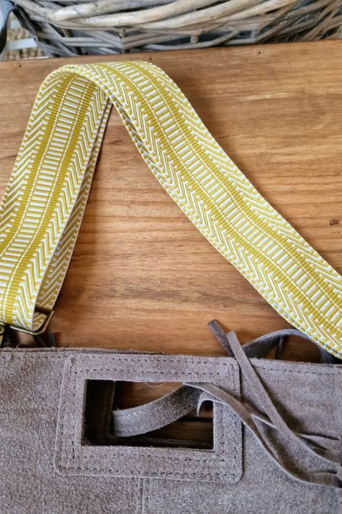 Correa Para Bolsos amarilla