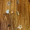 Gargantilla de acero familia dorado