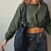 Jersey cropped verde