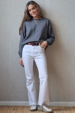 Pantalón vaquero blanco