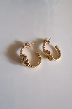 Pendientes aro tipo nudo