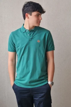 Polo de hombre verde