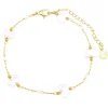 Pulsera finita de acero mariposas blanca