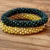 Pulsera piedras de colores
