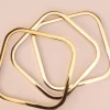 Pulsera x3 fina leo Dorado