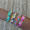 Pulseras con abalorios